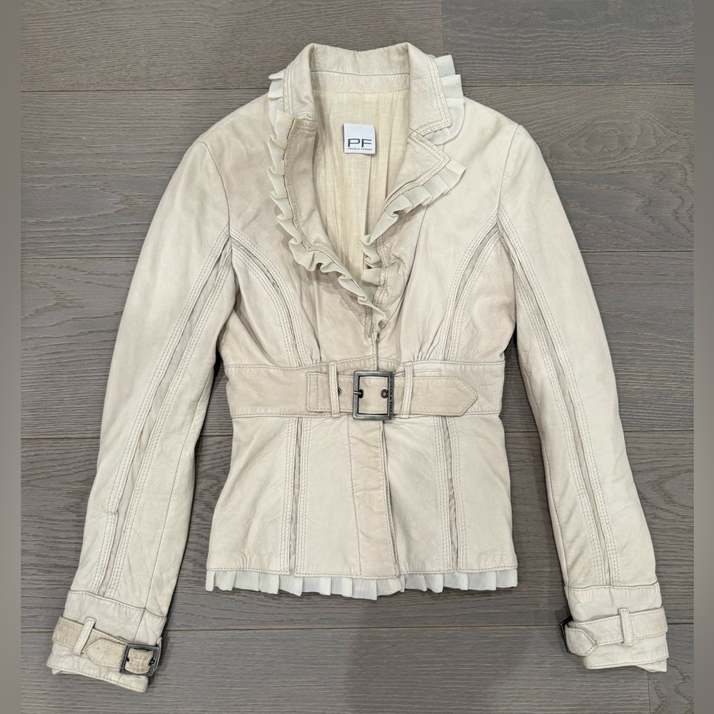 Paola Frani Leather Jacket